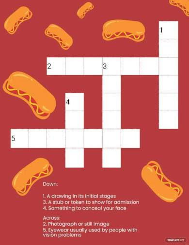 23+ Blank Crossword Template - Crossword Template