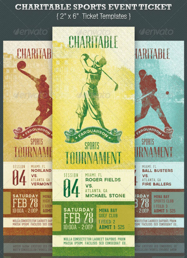 charitable-sports-event-ticket-template