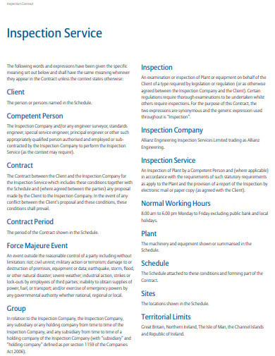 client-inspection-services-contract-template