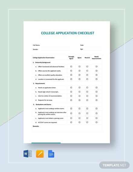 college-application-checklist