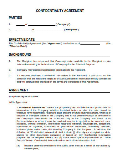 confidentiality-investment-agreement-in-doc-template