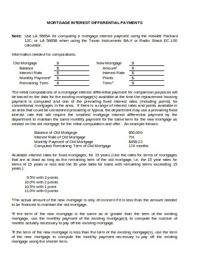 conventional mortgage in doc