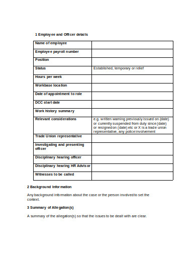 How to conduct a disciplinary hearing? 