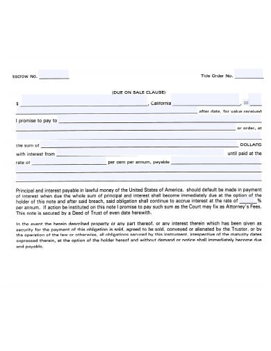 due-on-sale-clause-form-template