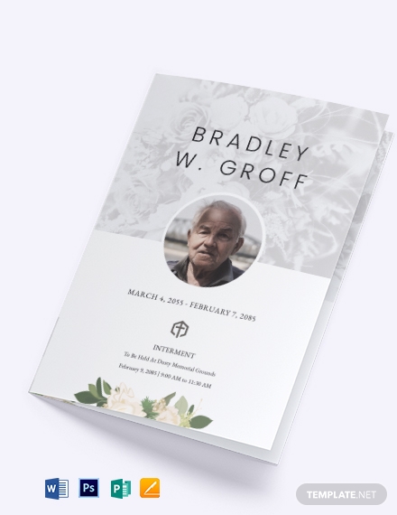 editable-funeral-mass-bi-fold-brochure-template