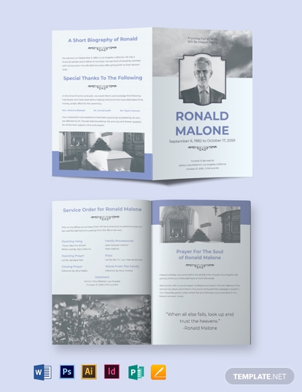 editable-funeral-plan-bi-fold-brochure-template
