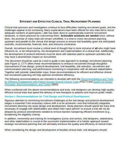 clinical trial research recruiting