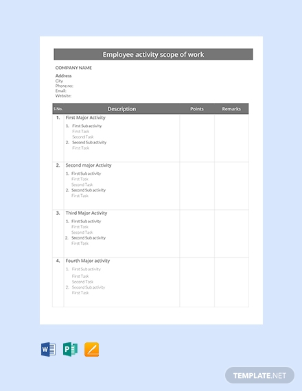 36+ Activity Plan - Sample, Example, Format