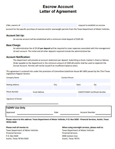 Escrow Rent Payments