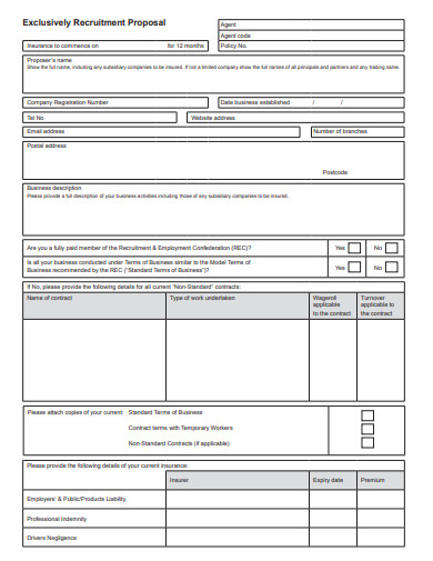 exclusively-recruitment-proposal-form-template