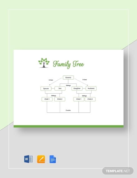 family tree chart printable