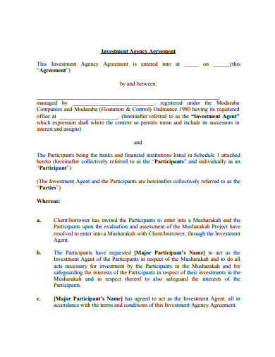 financial-investment-agency-agreement-in-pdf
