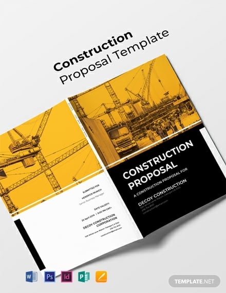 free construction proposal template 440x570