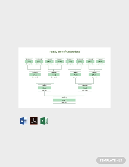 10+ Family Tree Organization Chart in Docs | Word | Pages | Editable ...