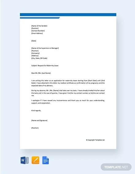 free-maternity-leave-request-letter