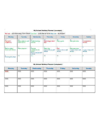 free-school-holiday-planner-template