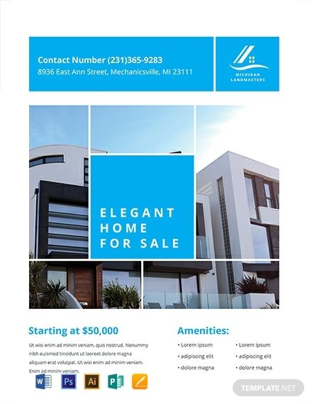 free-simple-real-estate-flyer-template
