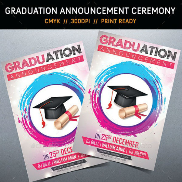graduation announcement