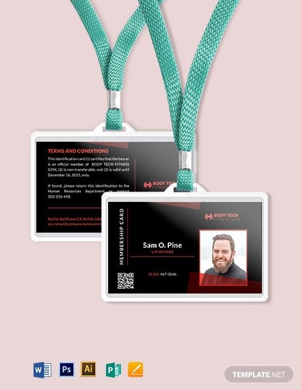 10+ Membership ID Card in Illustrator | MS Word | Pages | Photoshop