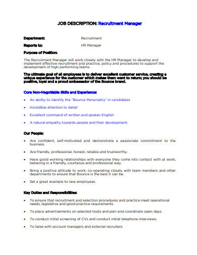 13-free-hr-recruiter-job-description-templates-in-pdf-ms-word