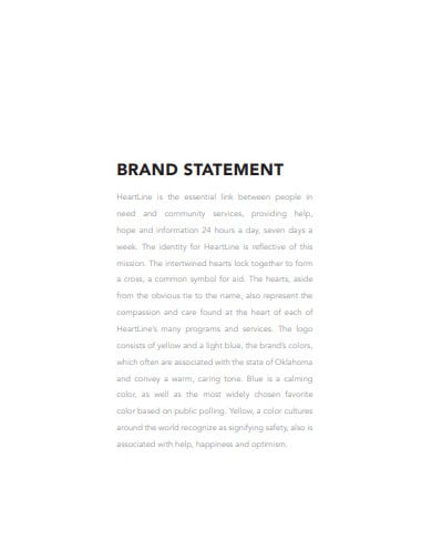 heartline-brand-statement-template