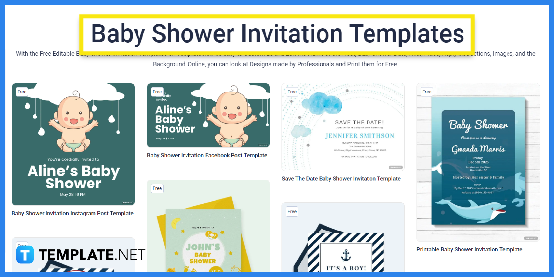 How to Make/Create an Office Baby Shower Invitation [Templates