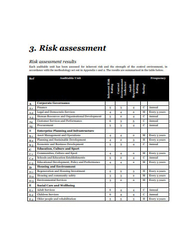 internal-audit-annual-risk-assessment-template