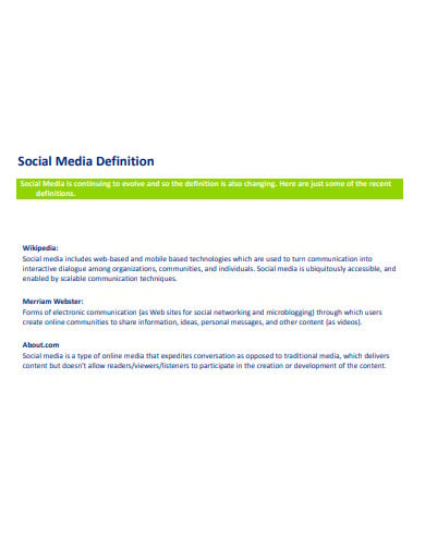internal audit for social media