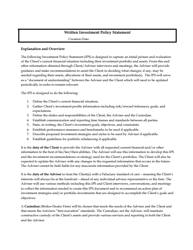 9+ Investment Advisory Contract Templates in PDF | DOC