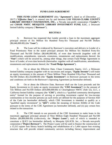 10  Investment Loan Agreement Templates in PDF