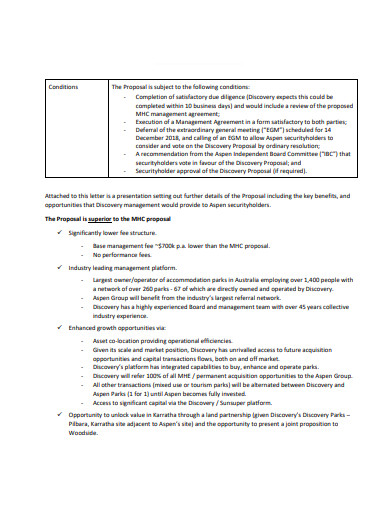 investment management proposal from template