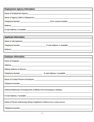 job-agency-contract-template