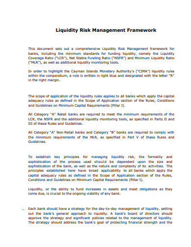 liquidity-risk-management-frame-work