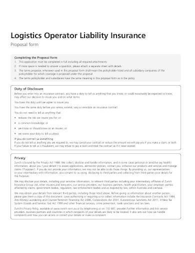 freight logistics business plan