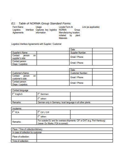 10 Logistics Delivery Note Templates In Ms Word Pdf 4746