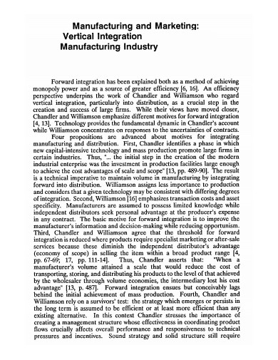 manufacturing-industry-forward-integration-template