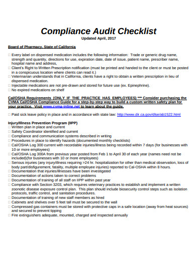medication-compliance-audit-checklist-template