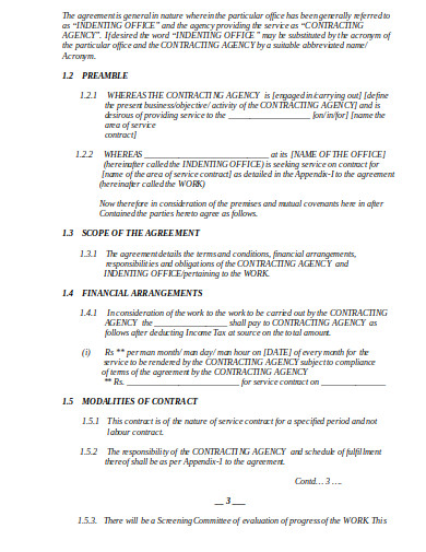 4+ Modeling Agency Contract Templates in DOC | PDF