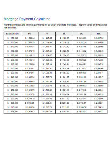 mortgage-payment-calculator-template
