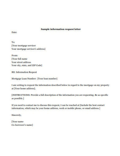 mortgage-request-information-letter-template