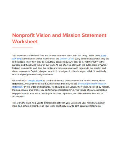 nonprofit-mission-statement-worksheet-template