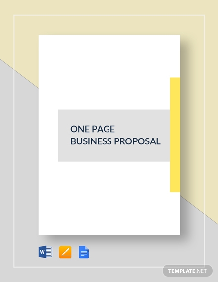 one-page-business-proposal