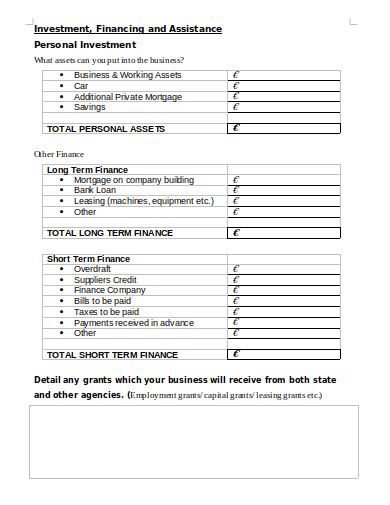 11+ Personal Investment Plan Templates In Pdf 