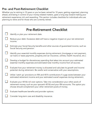 pre-retirement-checklist-