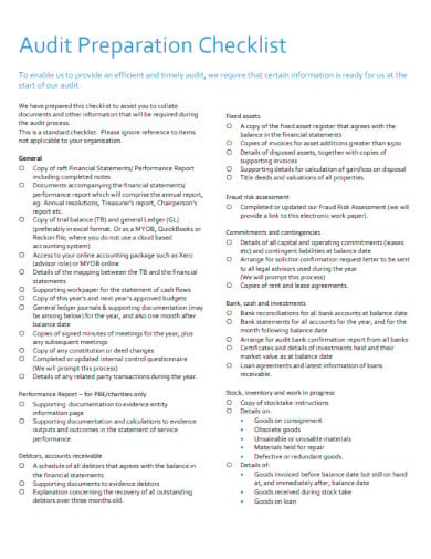 process-audit-confirmation-checklist-template
