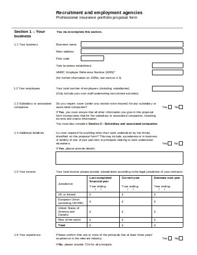 recruitment-employement-agencies-proposal-form