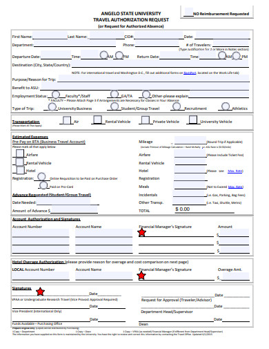 5  Recruitment Authorisation Form Templates in PDF MS Word