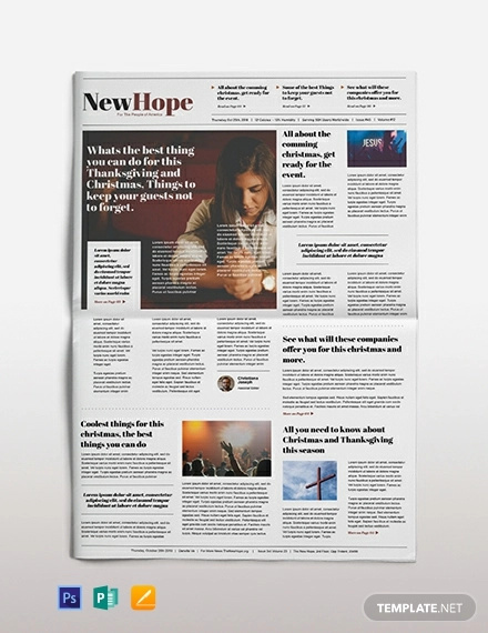 newspaper template for mac word download