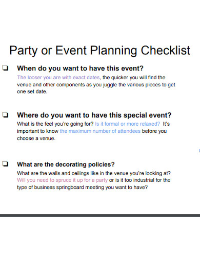 9+ Retirement Party Checklist Templates in PDF