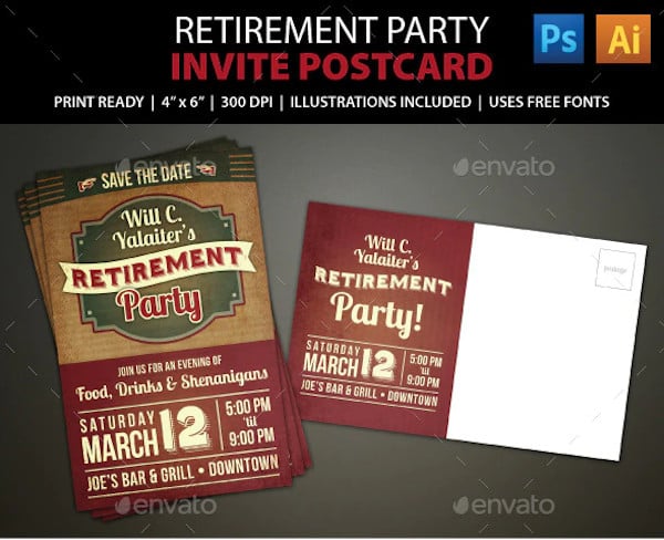 retirement-party-postcard-invitation